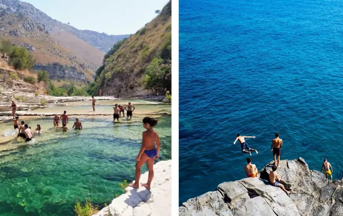 Zwemmen in het wild 10 plekken in Italië