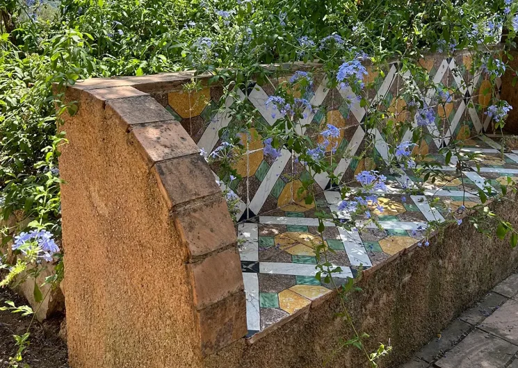 Bankje detail