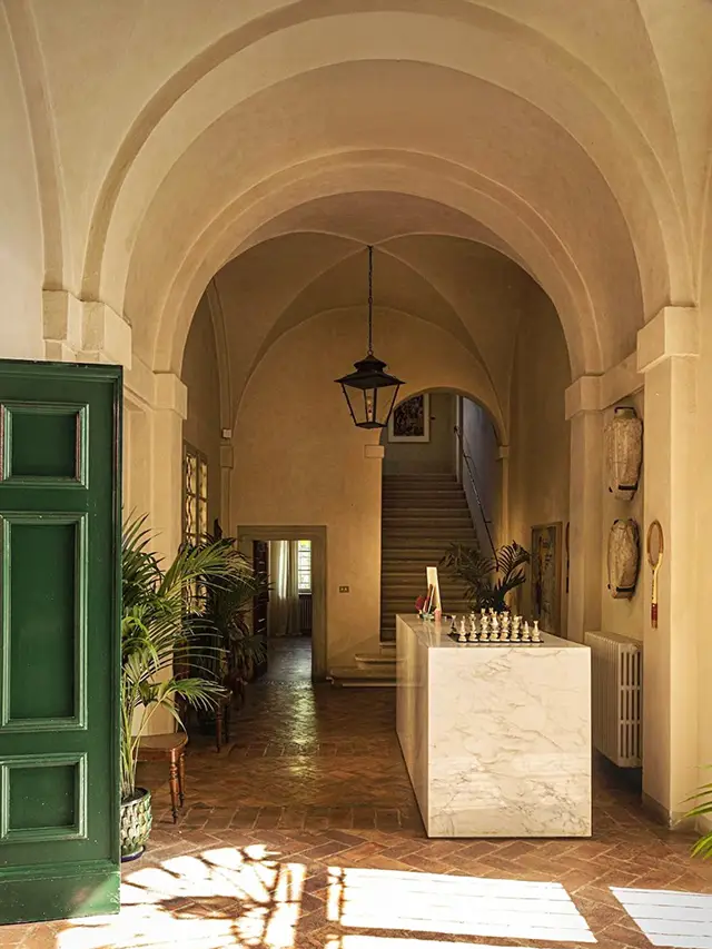 Siena hotel Certosa hal