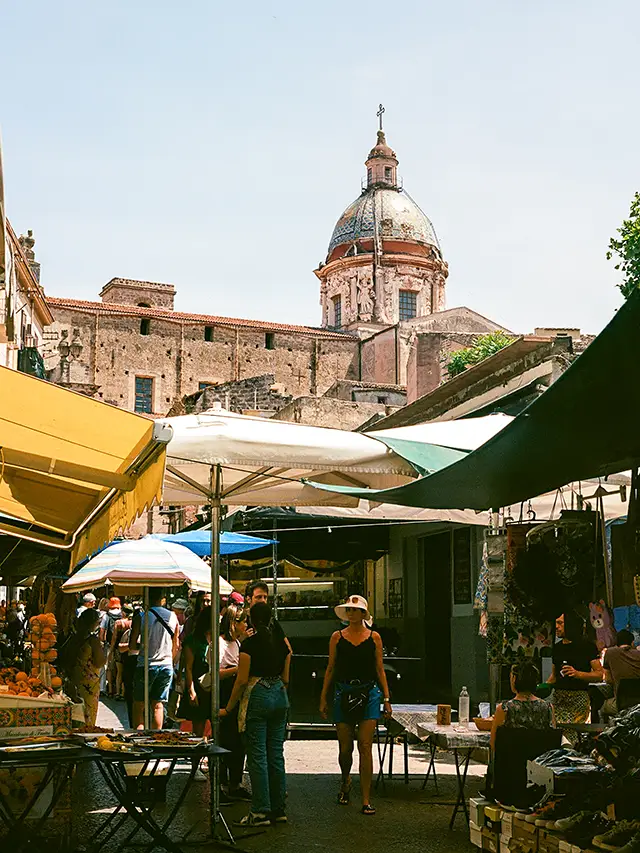 Markt in Palermo