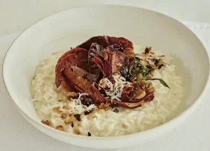 Risotto met radicchio