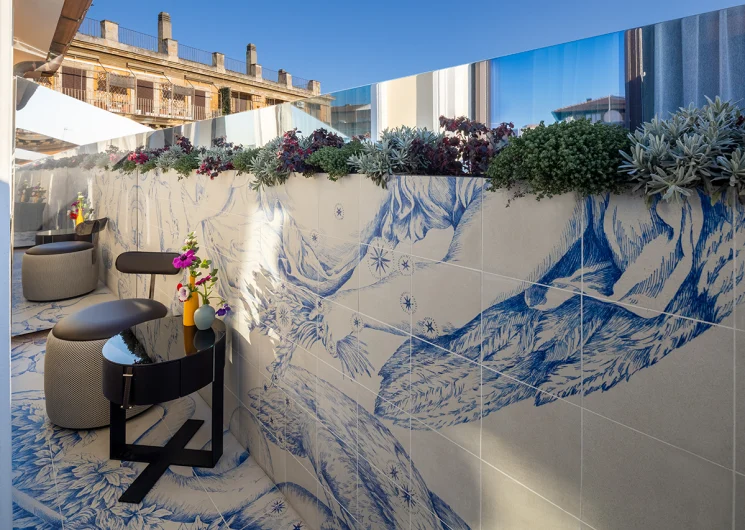 art'otel Rome Piazza Sallustio balkon