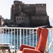 Hotel Royal Continental in Napels uitzicht