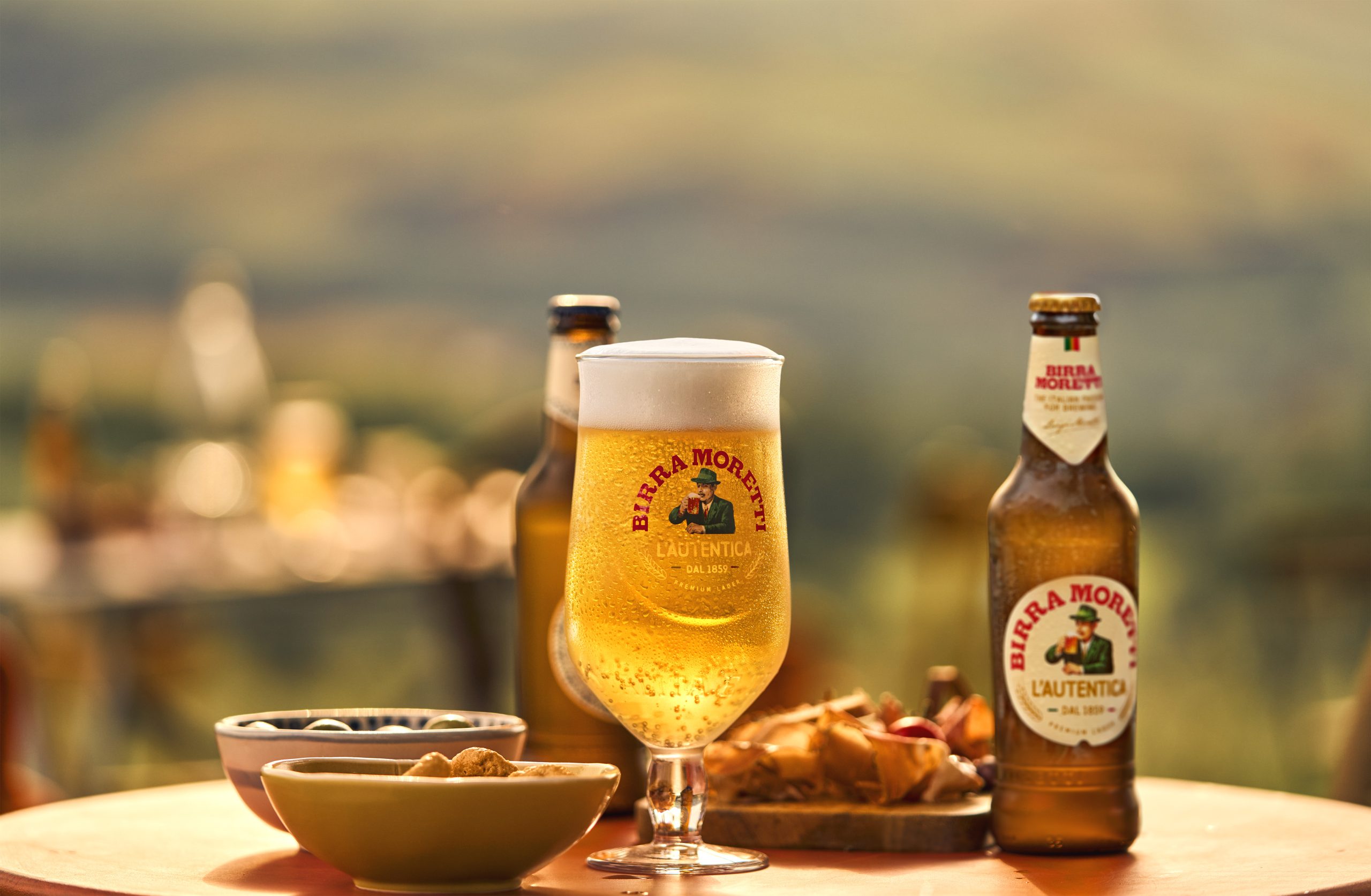 Hapje bij Birra Moretti Dit eet je bij een echt Italiaans biertje!