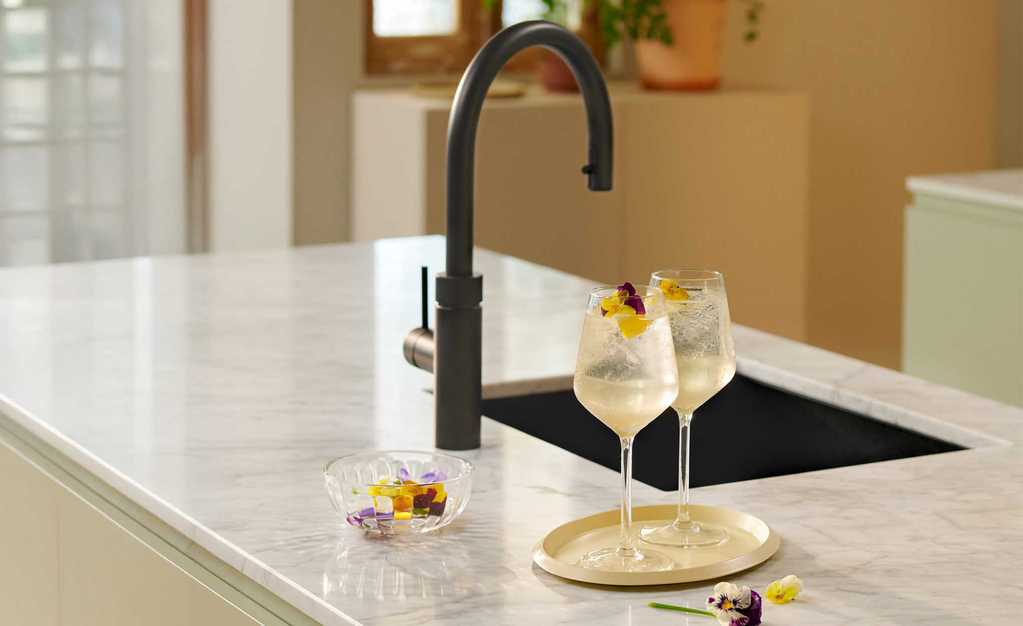 Cocktails met bruiswater
