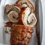 Porchetta met cavolo nero