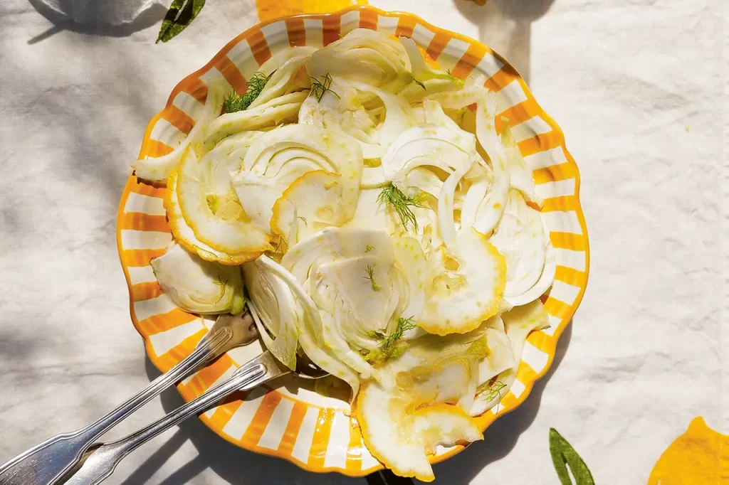 Salade van venkel