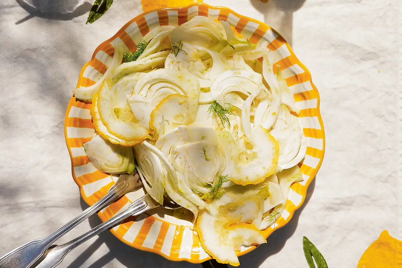 Salade van venkel