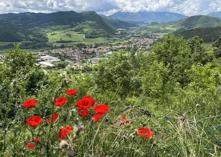 Acqualagna boerenhuis uitzicht