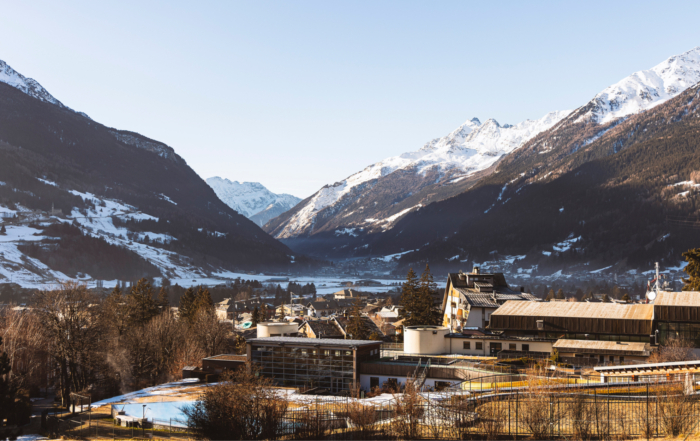 Bormio in de Alpen