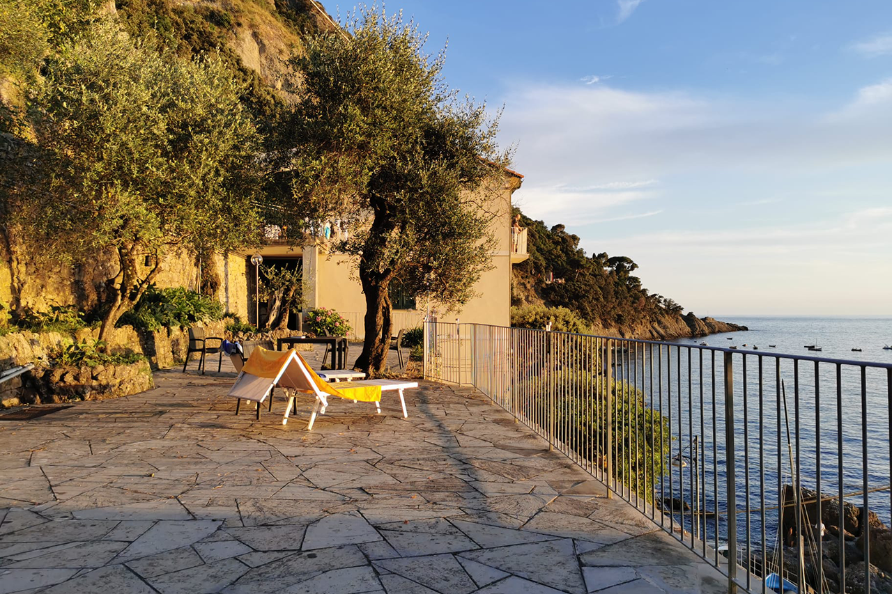 Casa Punta in Camogli, Ligurië