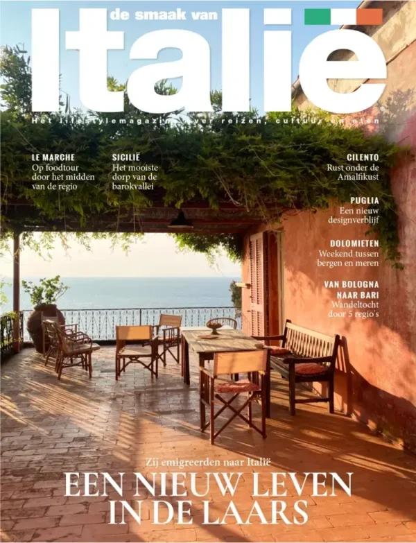 Cover nieuwe editie De Smaak van Italië